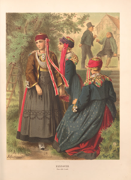Deutsche Volkstrachten Pl08 1870