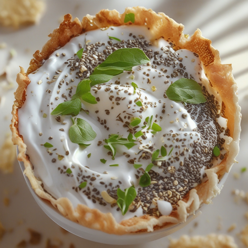 High-Protein Chia Seed Pudding with Yogurt Recipe for Easy Healthy Breakfast finished