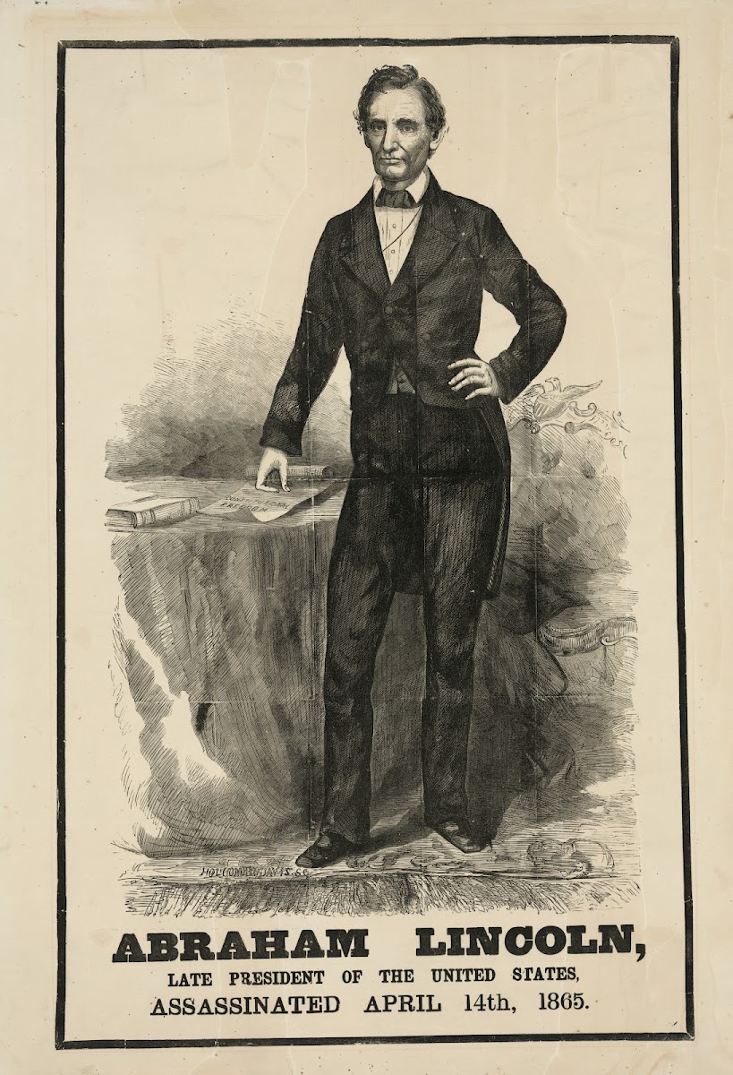 Abraham Lincoln Late President Of The United States Assassinated April 14th 1865