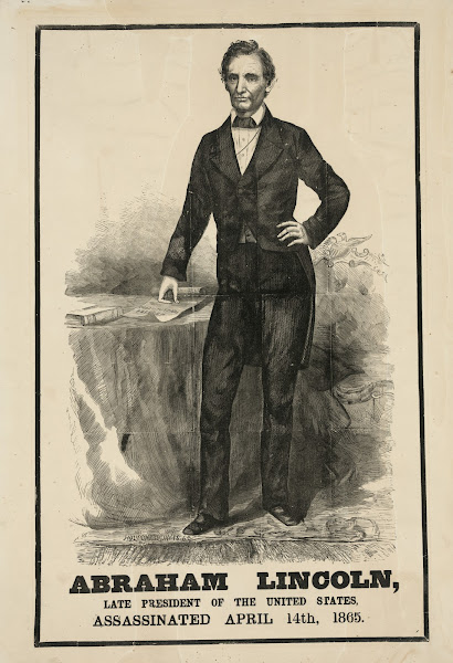 Abraham Lincoln Late President Of The United States Assassinated April 14th 1865