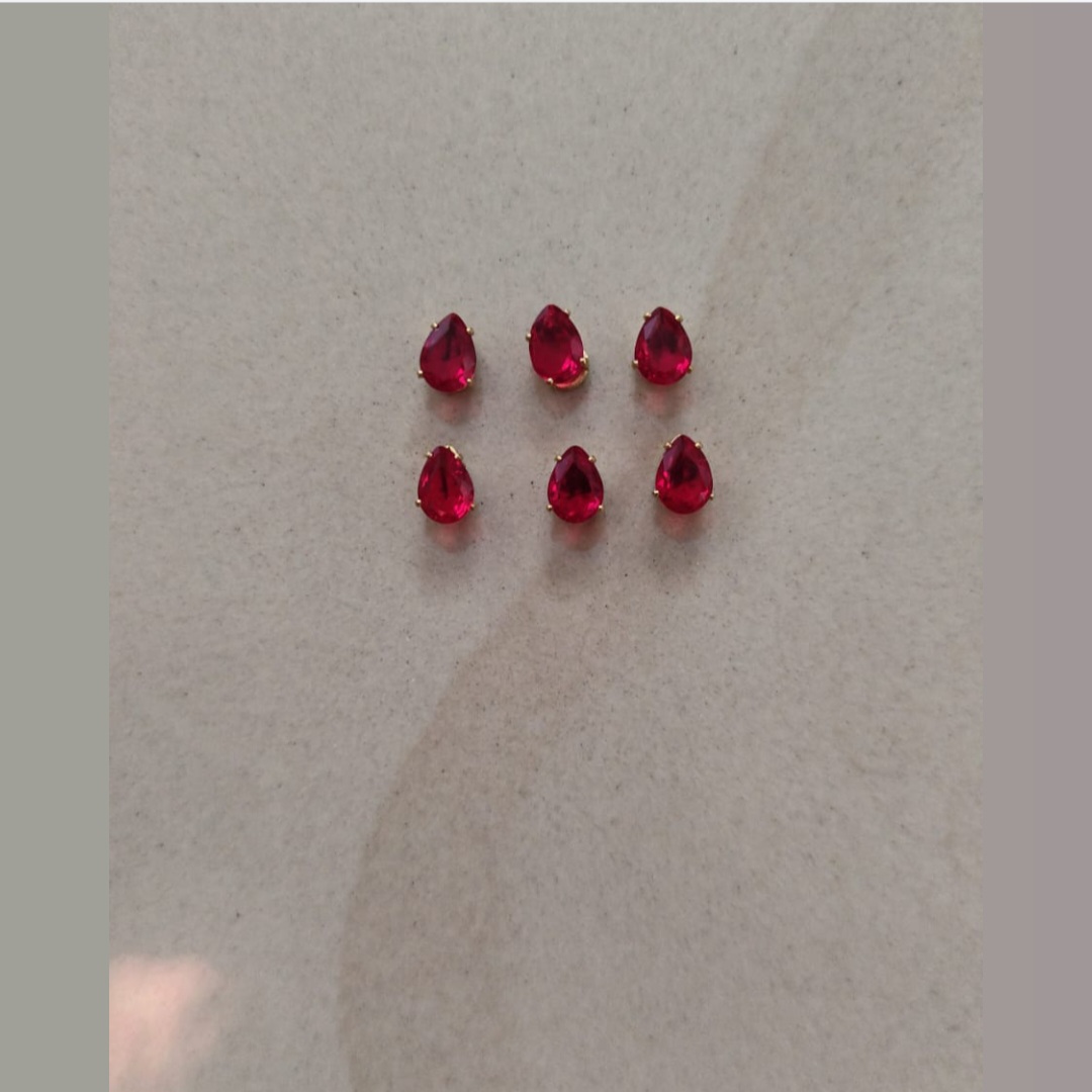 Red Drop Ad Stone-A8-pack of 6