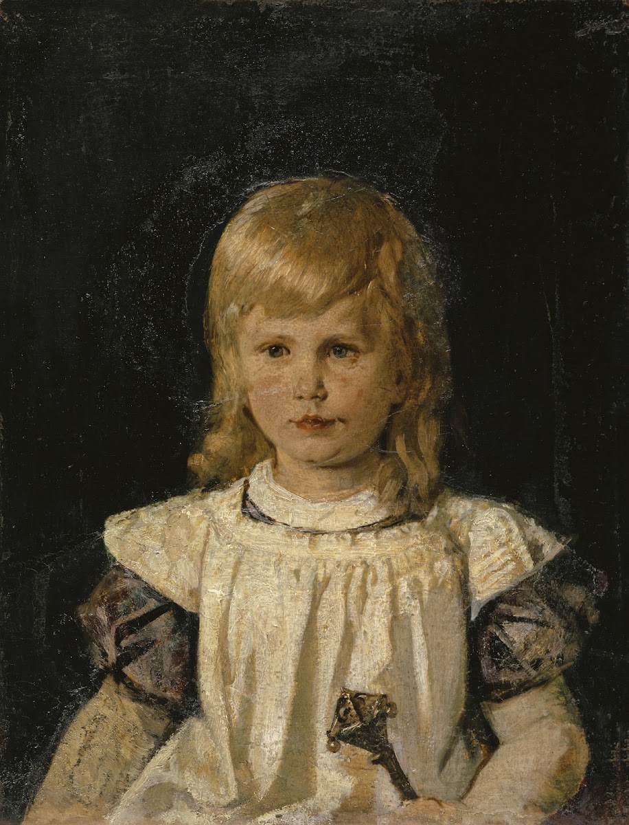 Portrait of Hans Lendorff as a Child 1865 1866