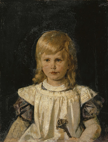 Portrait of Hans Lendorff as a Child 1865 1866