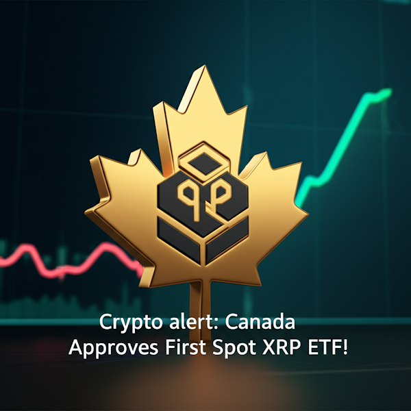 Crypto alert: Canada Approves First Spot XRP ETF!