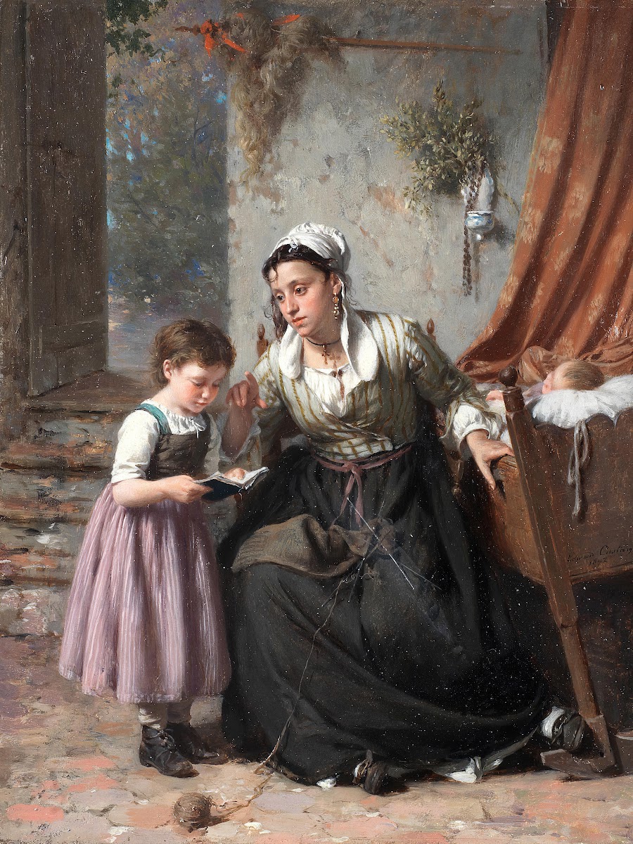 The Reading Lesson 1872