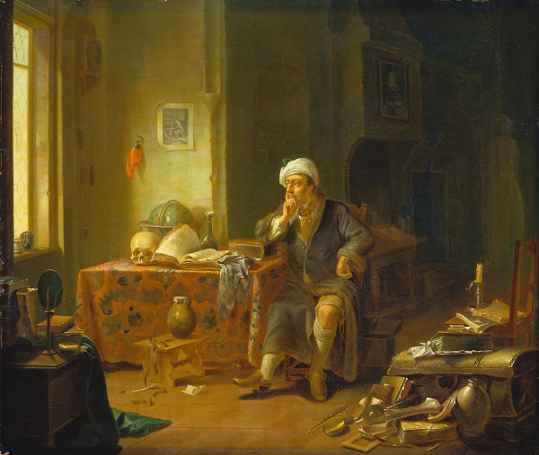 A Scholar in his Study 1754