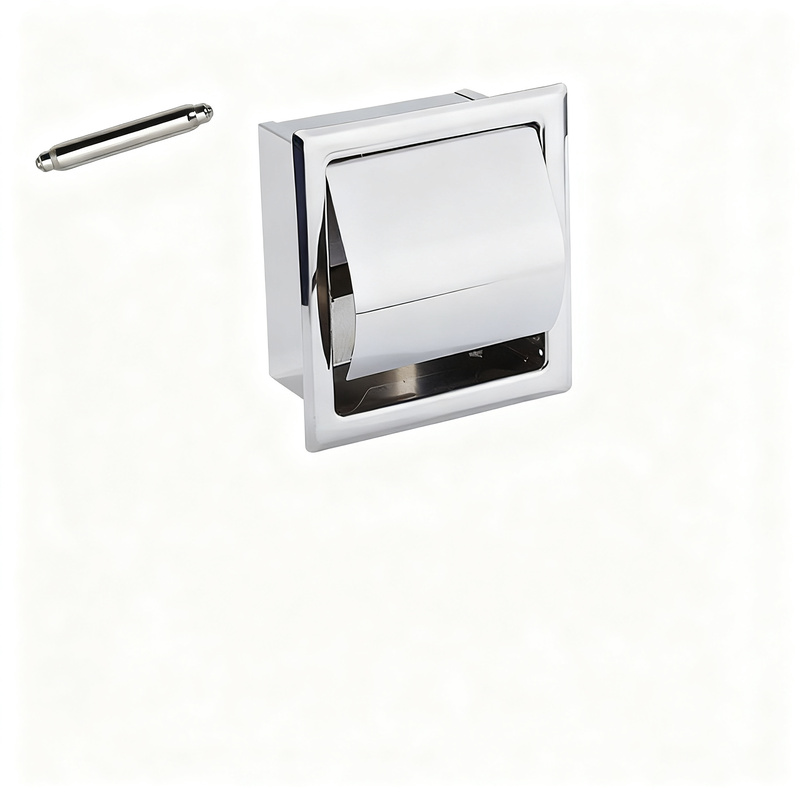 Edelstahl-Toilettenpapierhalter für Wand