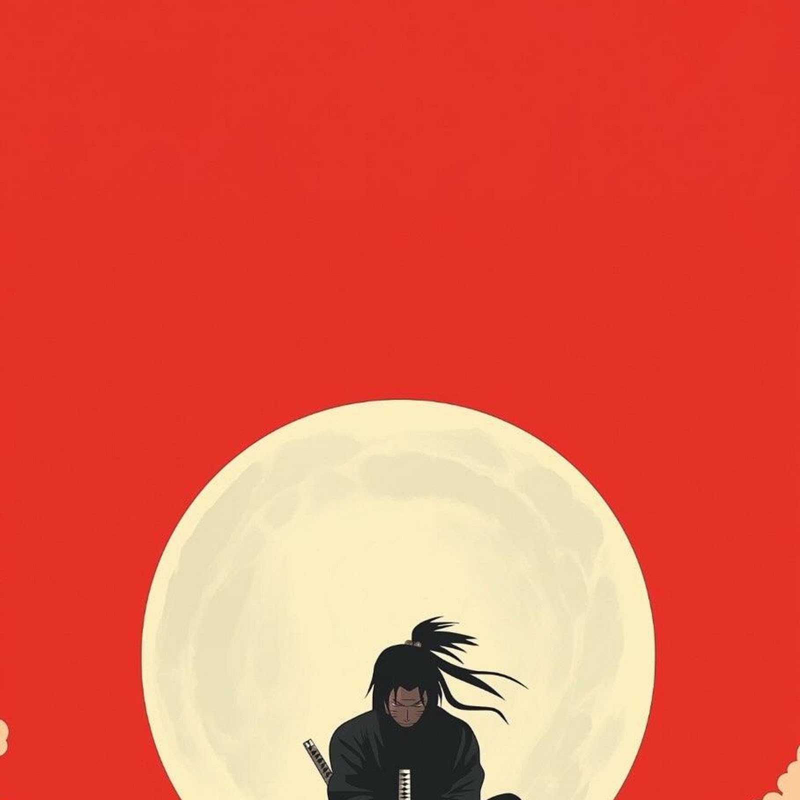 Download Itachi Uchiha Under Full Moon iPhone