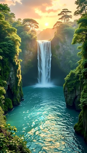 Jungle Waterfall Picture