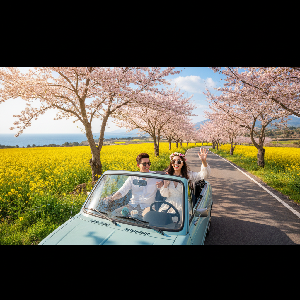 놓치면 후회할 제주 유채꽃 드라이브 코스 BEST 3: 현지인이 추천하는 숨겨진 명당!