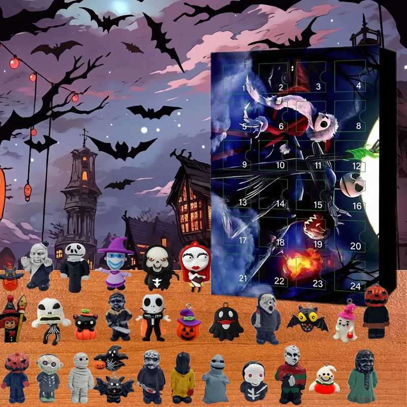 Halloween Adventskalender mit Spielzeugüberraschungen