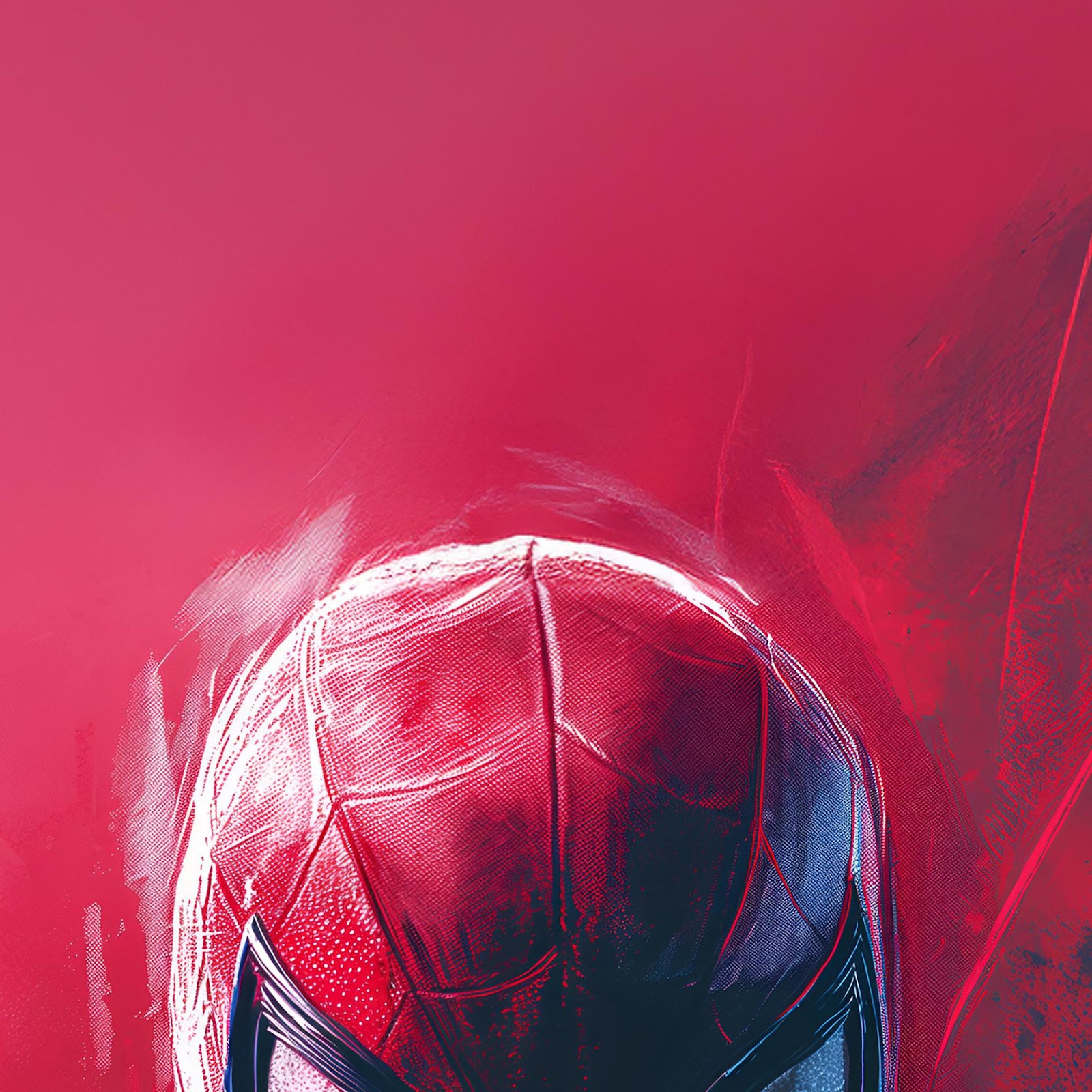 Download Spider-Man Artistic Mask Portrait 2K iPhone