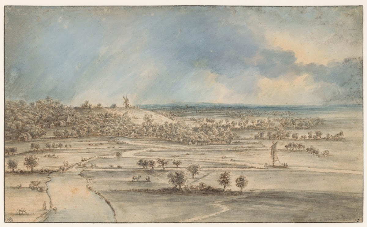 Uitgestrekt landschap 1605   1673
