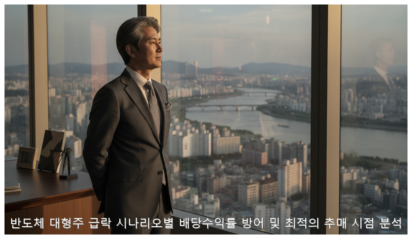 반도체 대형주 급락 시나리오별 배당수익률 방어 및 최적의 추매 시점 분석 핵심 안내 및 분석 인포그래픽 (8)