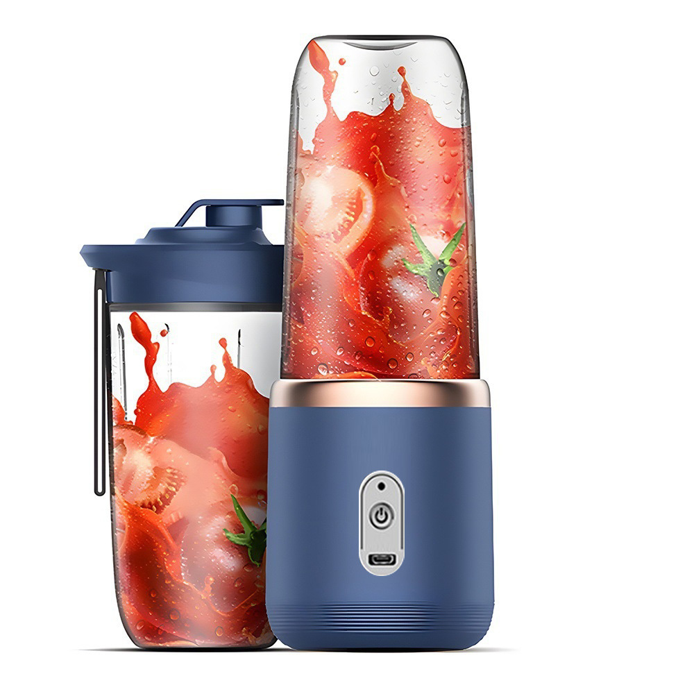 Portable Juicer with 6 Blades, 500 ml