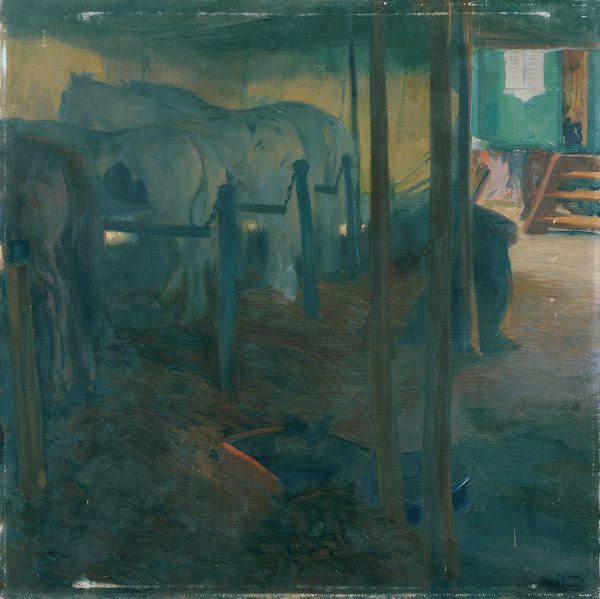 Zirkusstudie An der Longe 1910