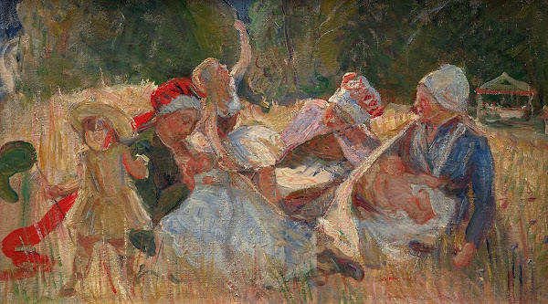 Peasants and their children