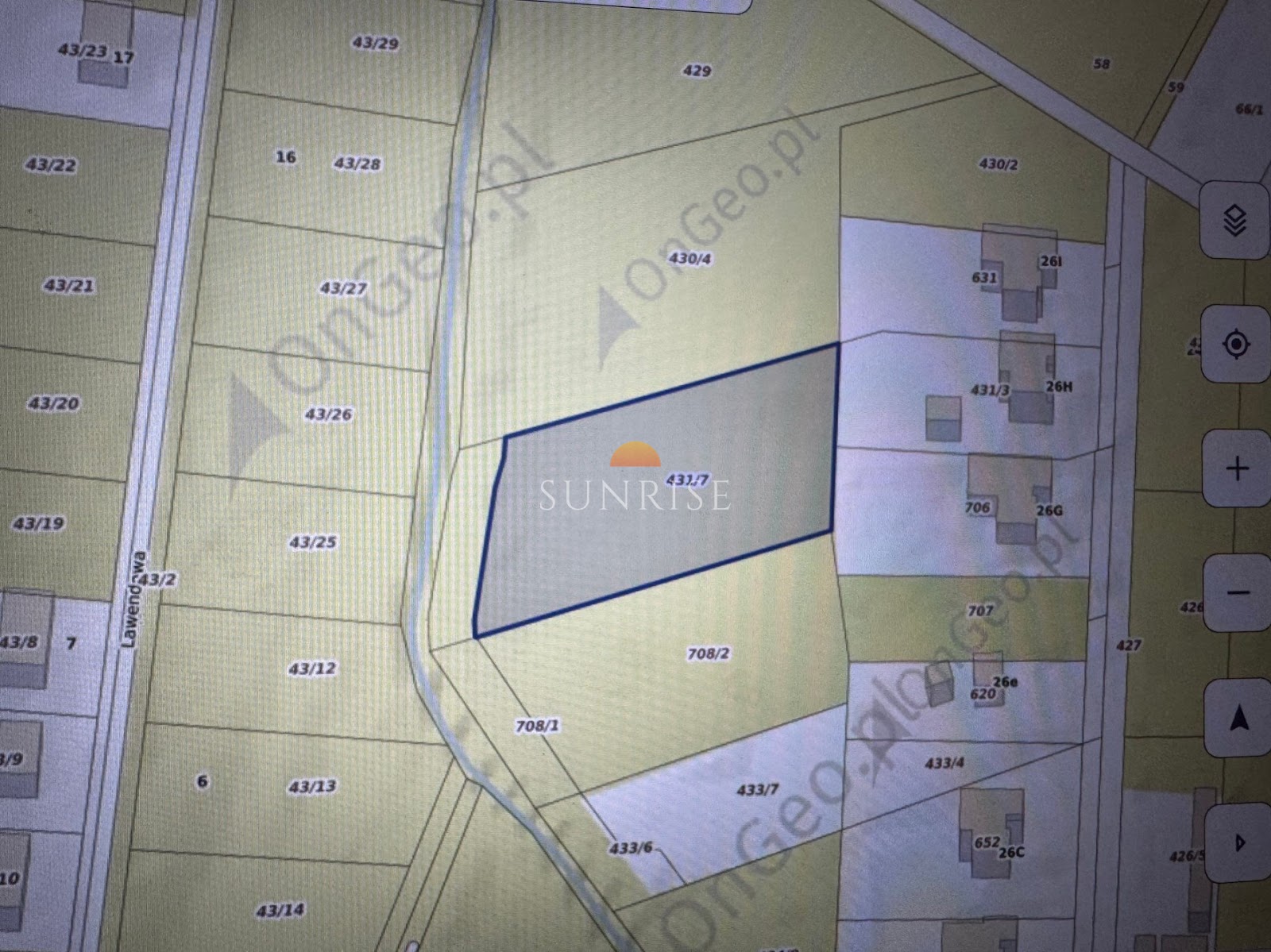 DYGOWO / CZERNIN | 3455 m² | działka budowlana z własną studnią — zdjęcie 2