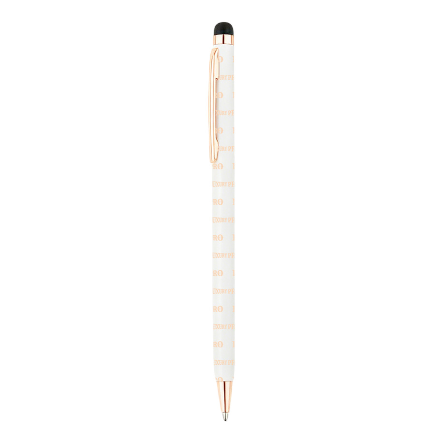 Rose Gold Heat Transfer Pen With Pen Holder And Silicone Cap