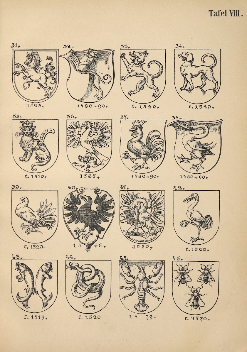 Heraldischer Handbuch fur Freunde der Wappenkunst Pl08 1893