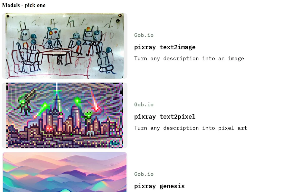 Captura de Pixray
