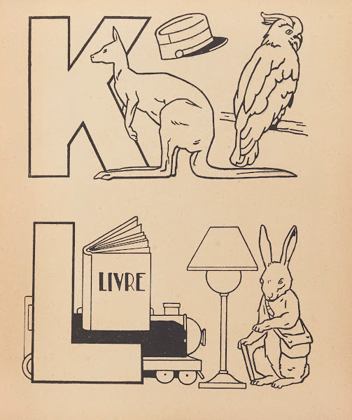 A B C à colorier Pl13 1938