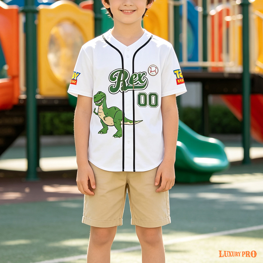 AOP DOM Youth Real Tape Baseball Cardigan