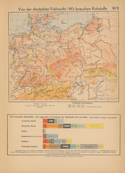 Von der deutschen Viehzucht  Wir brauchen Rohstoffe 1940
