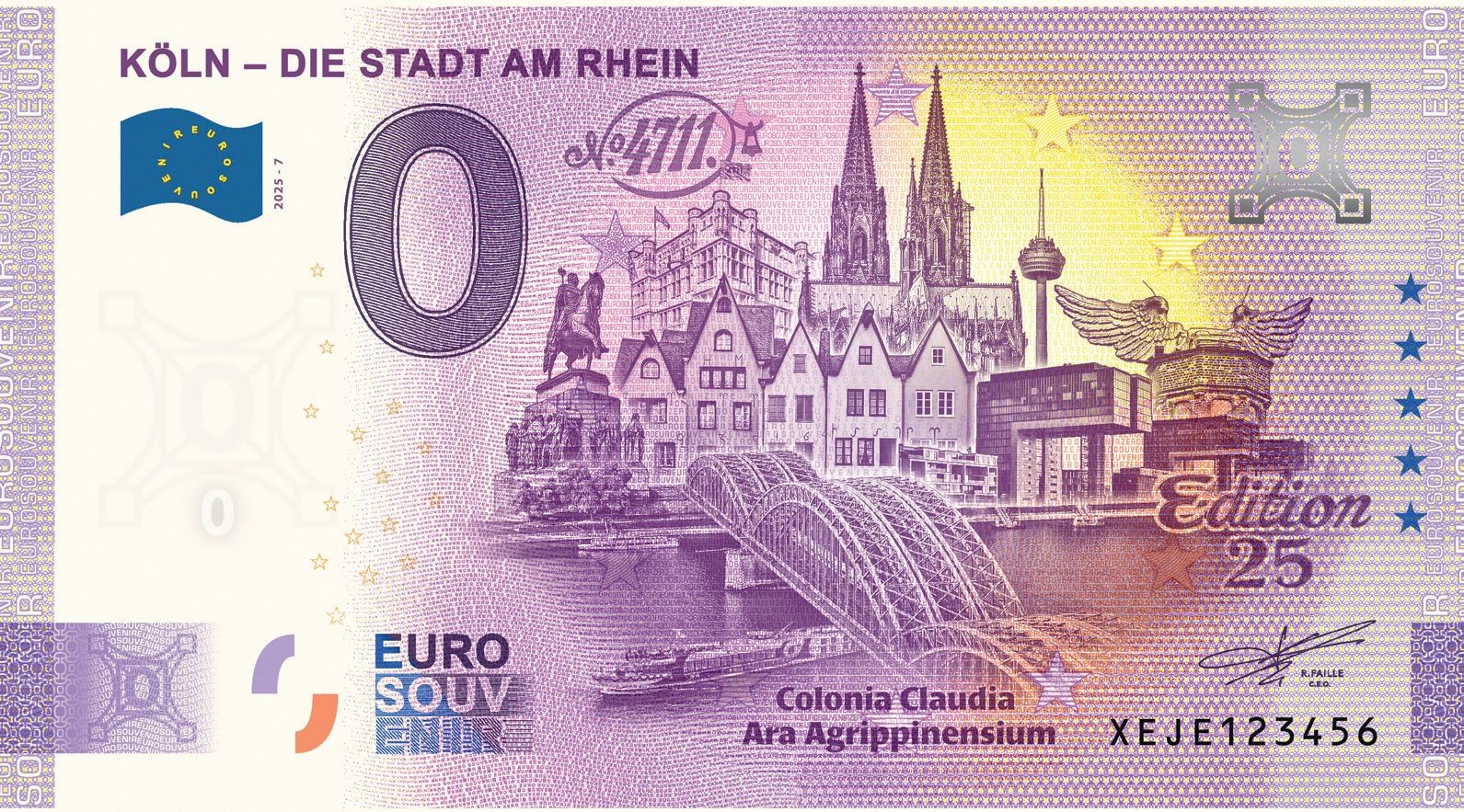Billet 0€ KÖLN - DIE STADT AM RHEIN