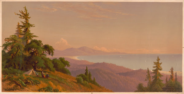 Santa Cruz mountains Monterey Bay Pacific Ocean 1874