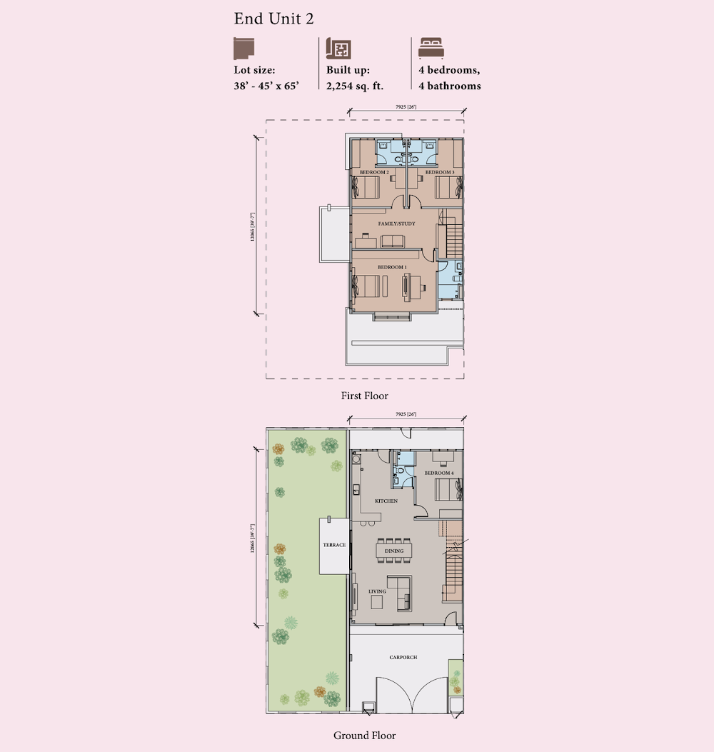 Kamelia 1 (P3A) @ Caledonia floor plan