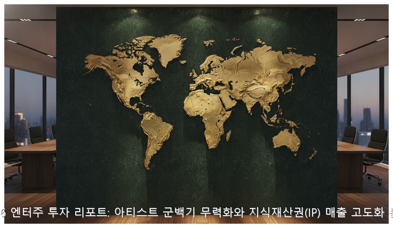 2026 엔터주 투자 리포트: 아티스트 군백기 무력화와 지식재산권(IP) 매출 고도화 분석 핵심 안내 및 분석 인포그래픽 (6)