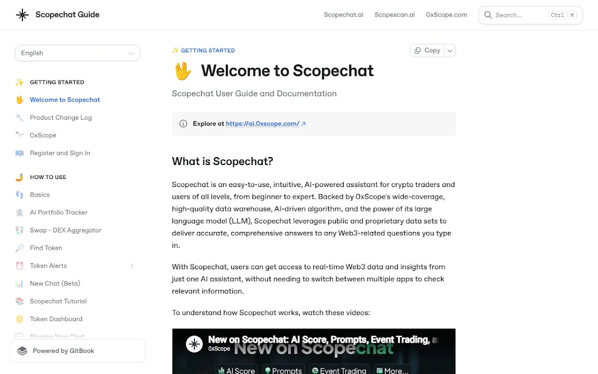 Captura de Scopechat