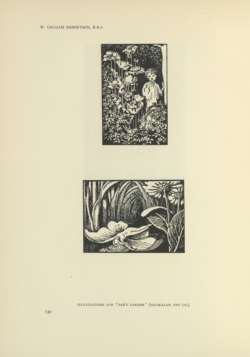 Illustrations for Pans garden 1914