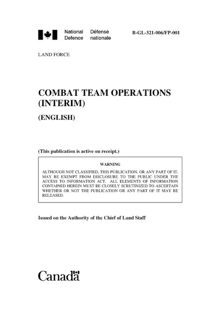 B-GL-321-006 Combat Team Operations-Interim-2003