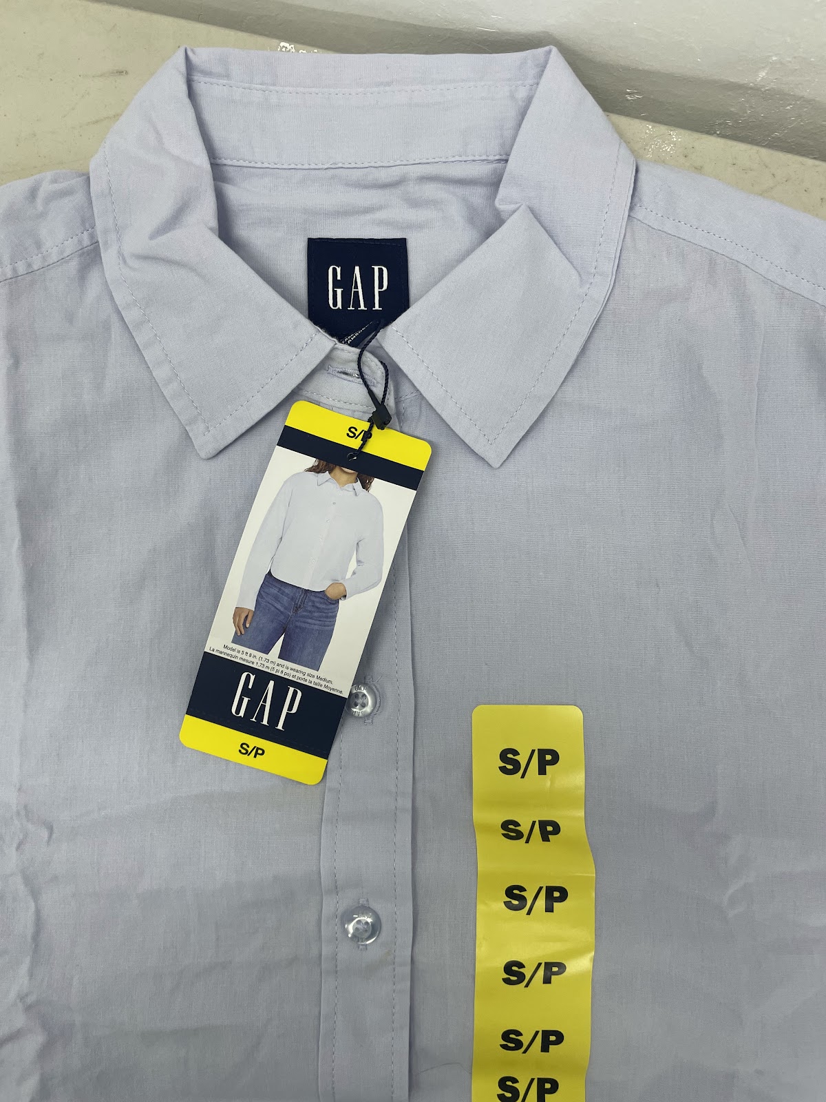 Gap Longsleeve Crop Blue S #2198