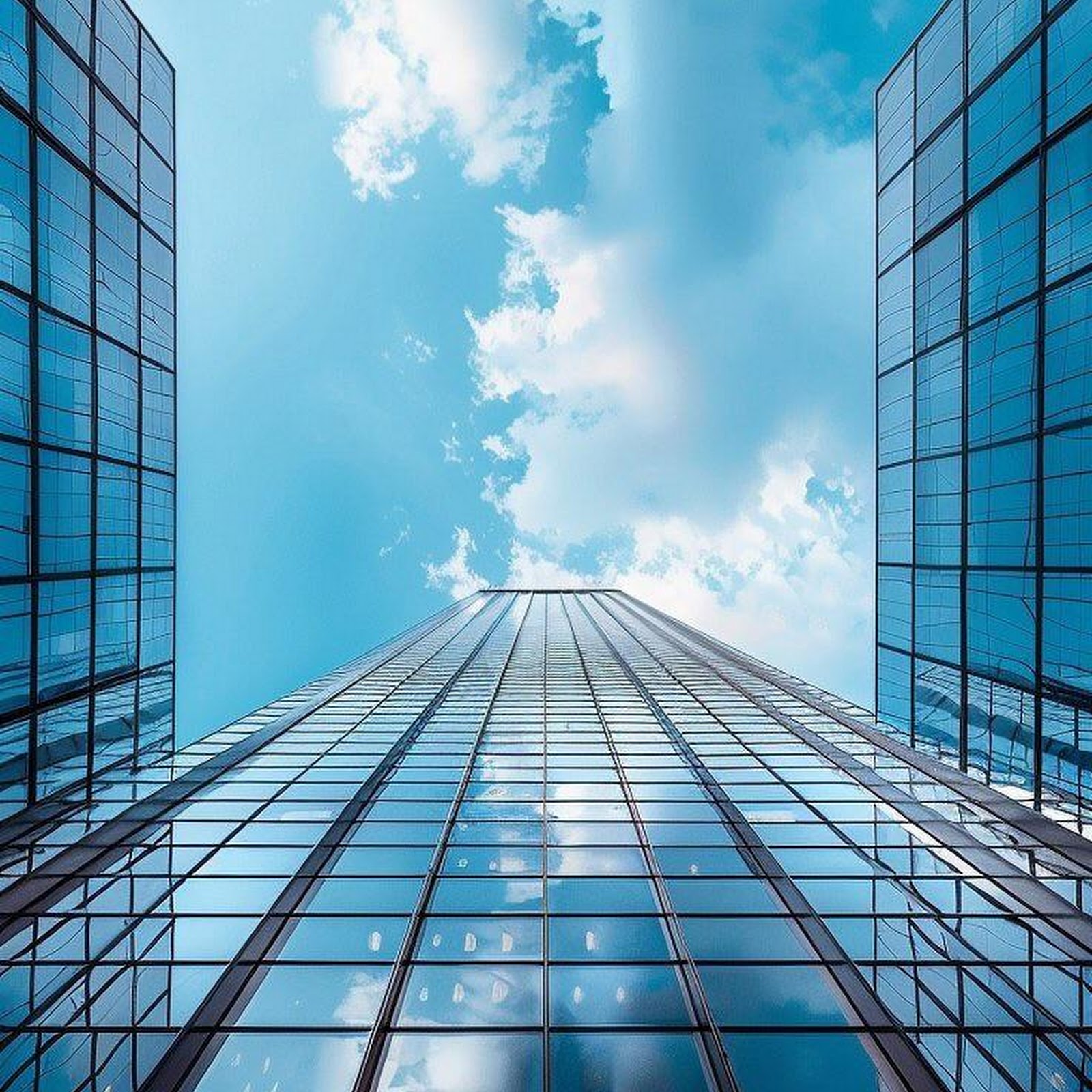 Download Modern Glass Skyscrapers iPhone