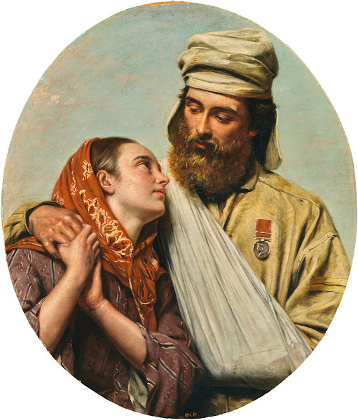 Returning home 1860