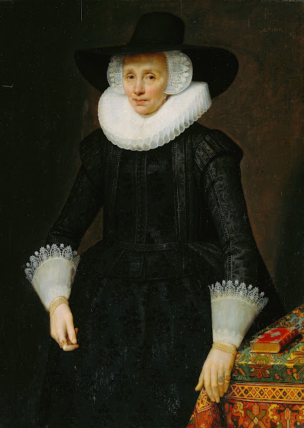 Portrait of Margarita Courten 1564 1640 1625