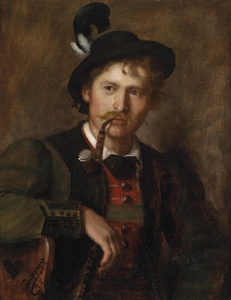 Portrait eines jungen Tirolers 1897