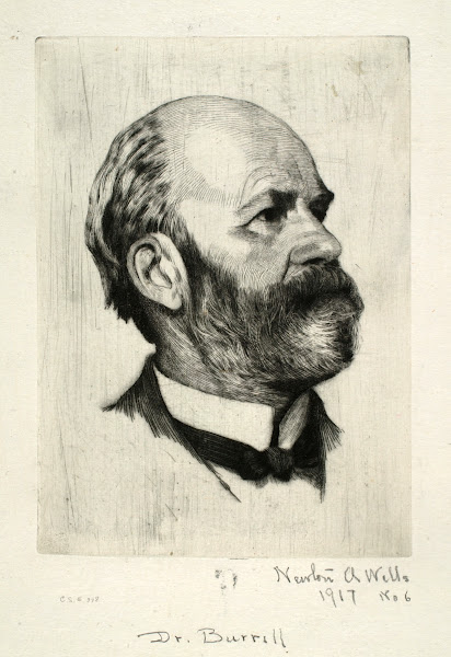 Portrait of Dr Burrill