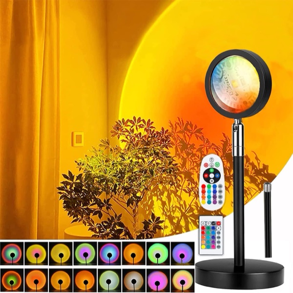 Mini Lámpara Sunset de Bolsillo Flexible USB