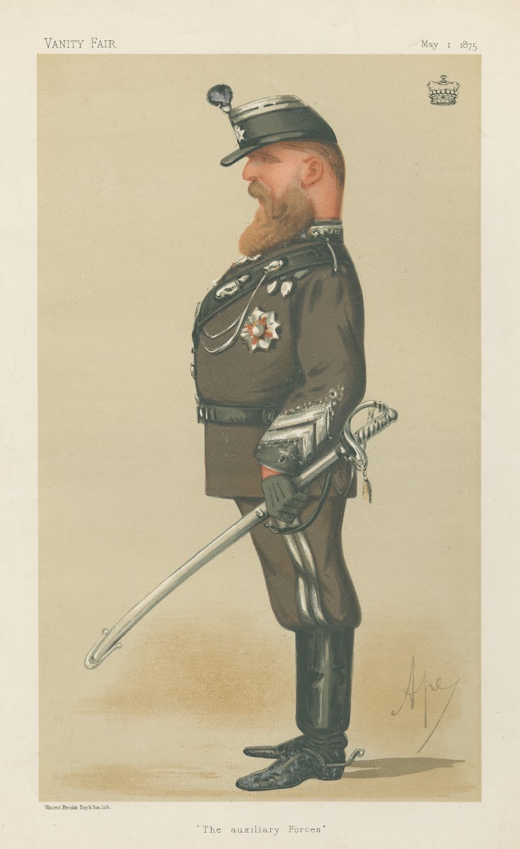 Military and Navy The Auxillary Forces Viscount Bury May 1 1875 1875
