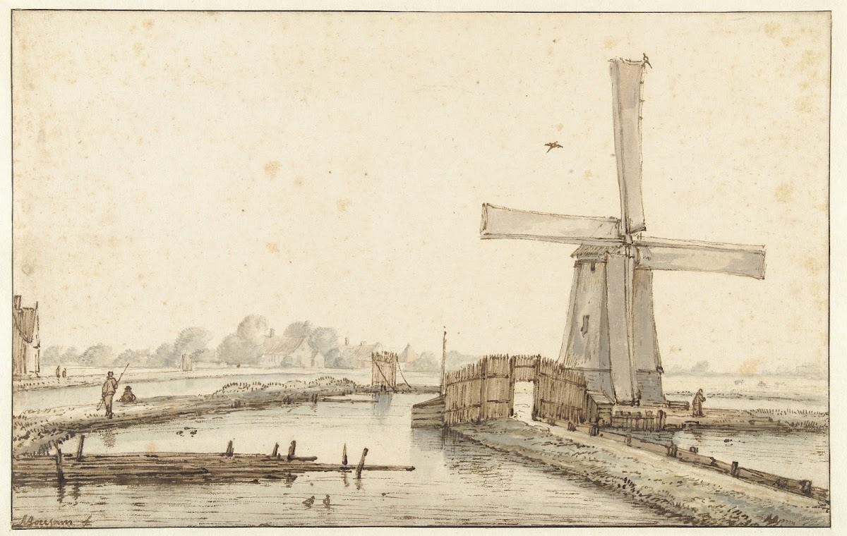 De windmolen aan het water 1660   1677