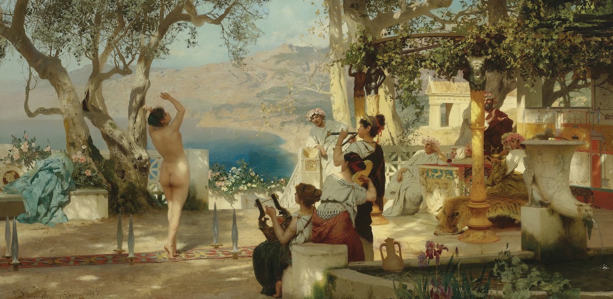 The sword dance 1887