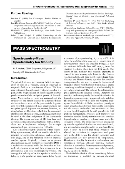 Spectrometry