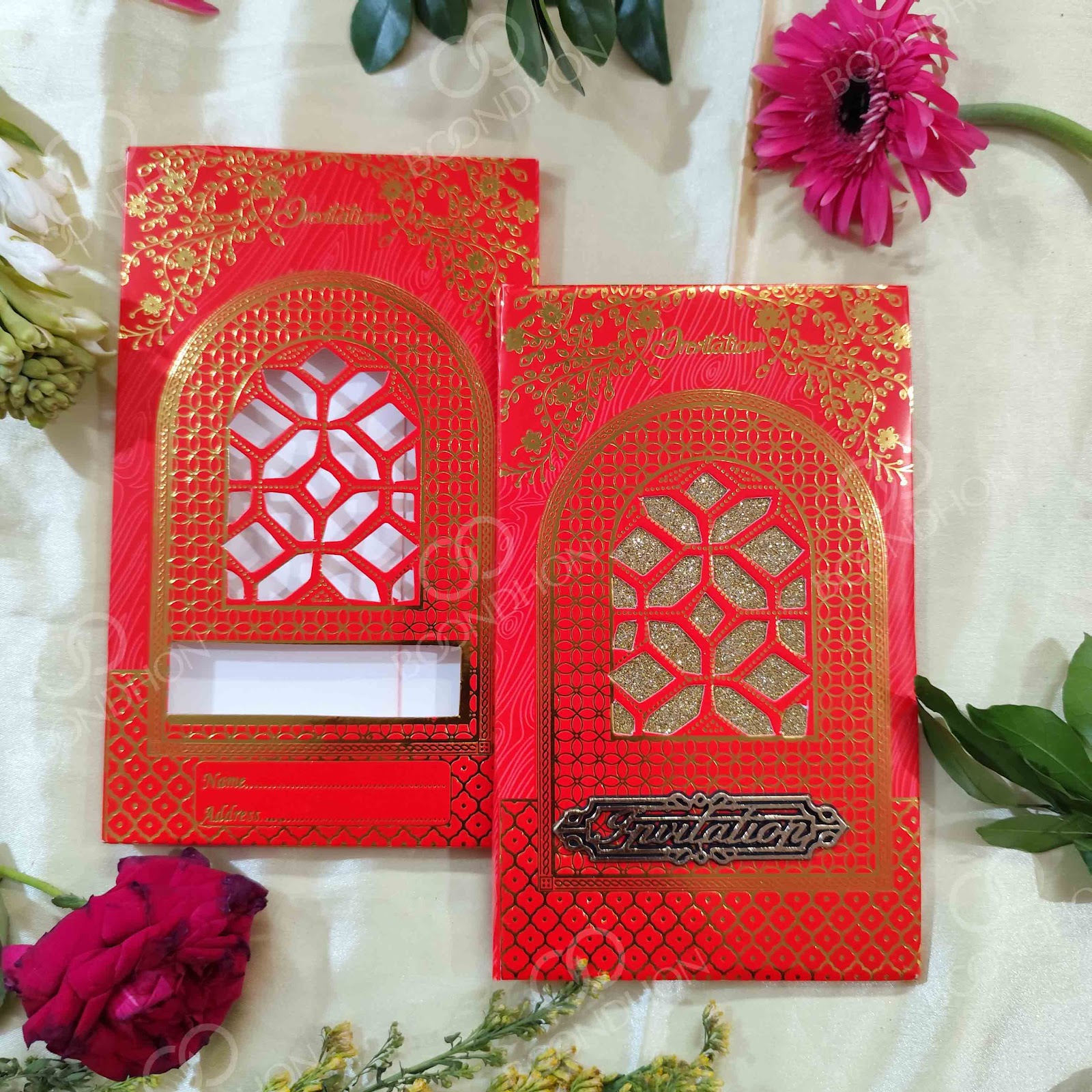 Affordable wedding card design AFF-019 - BOONDHON Manikganj