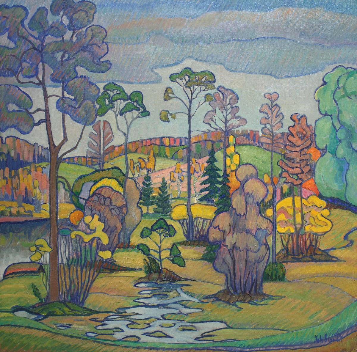 Otepää landscape 1917