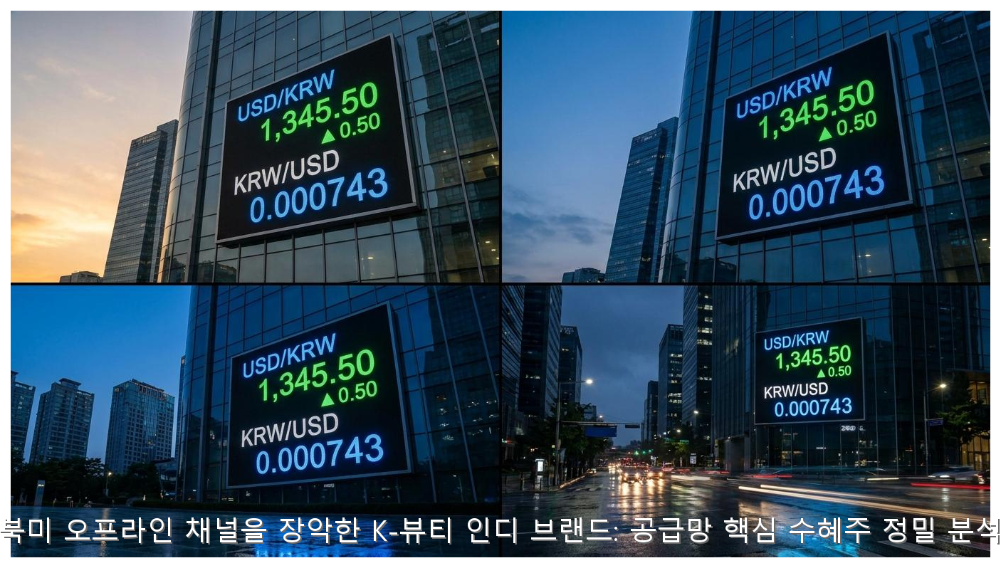 북미 오프라인 채널을 장악한 K-뷰티 인디 브랜드: 공급망 핵심 수혜주 정밀 분석 핵심 안내 및 분석 인포그래픽 (7)