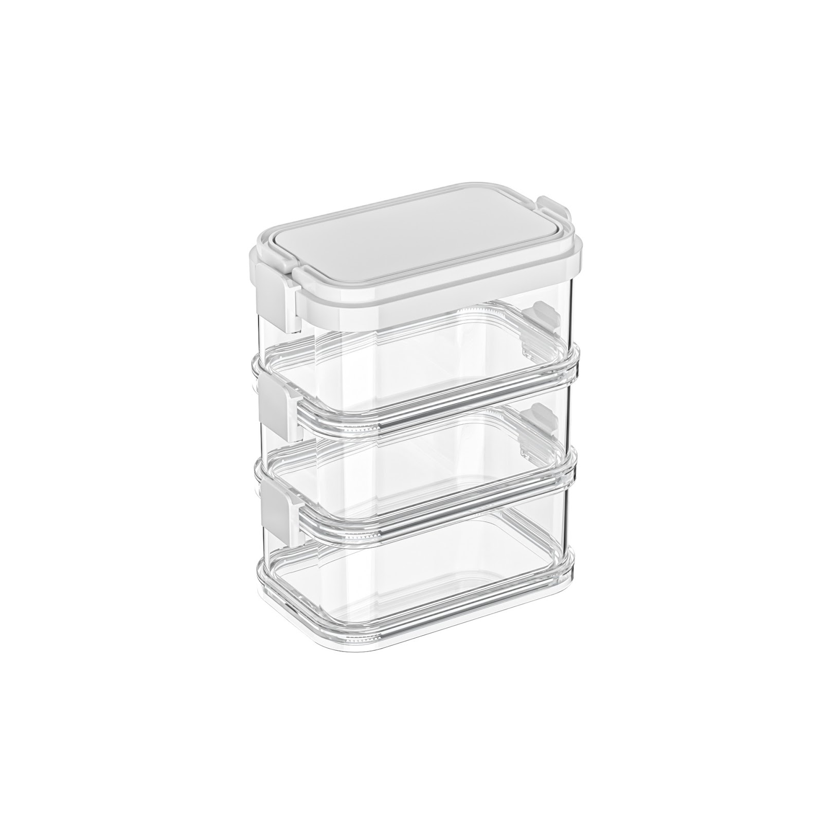 Stackable spice box with handle, 301–500 ml